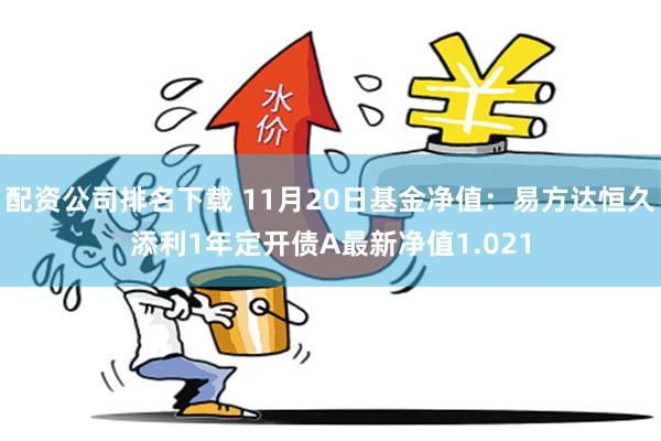 配资公司排名下载 11月20日基金净值：易方达恒久添利1年定开债A最新净值1.021